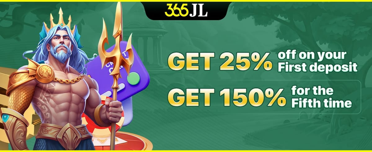 First Deposit Special promotion banner